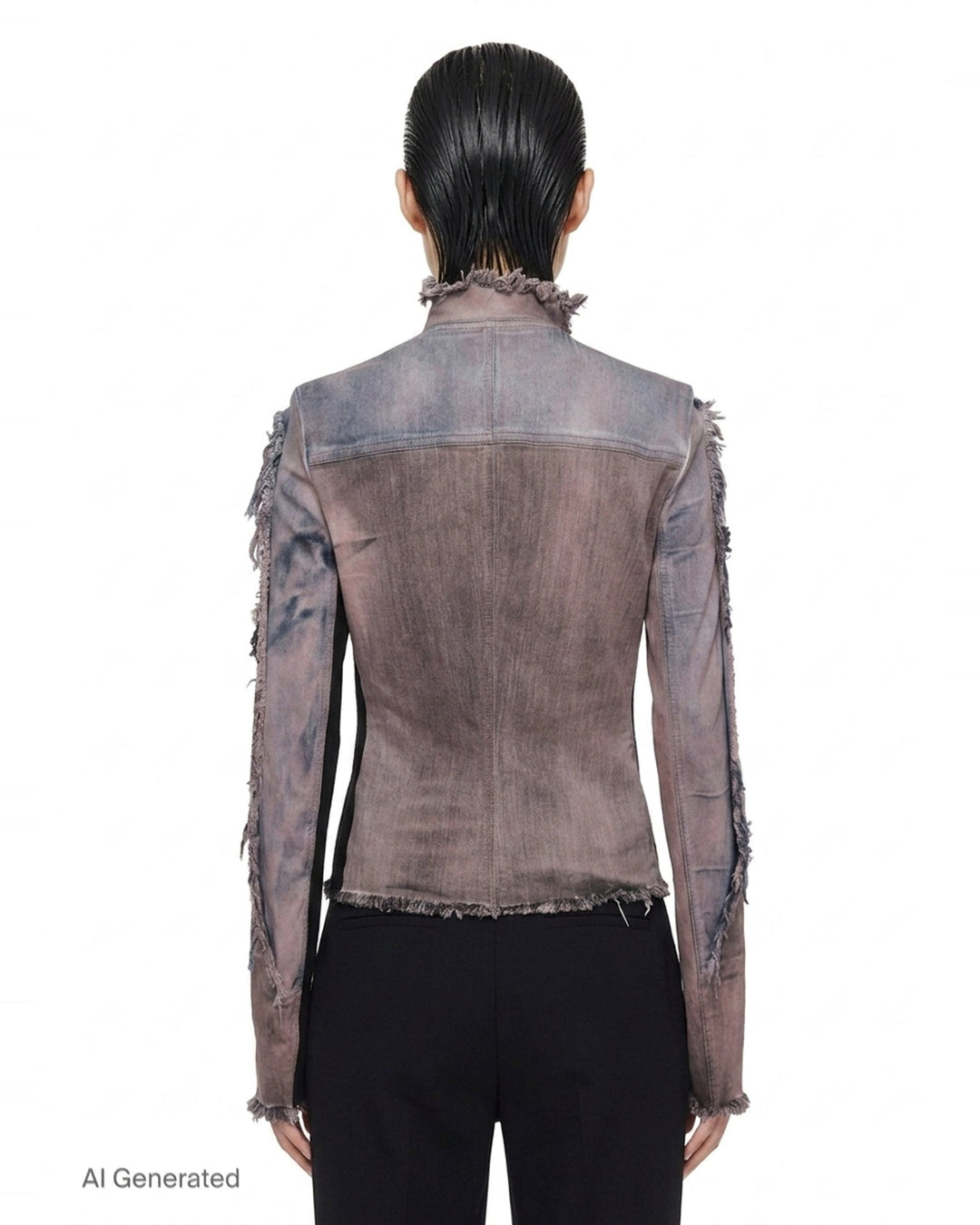 Gary Wash Stretch Denim Jacket | Rick Owens | Club21 - back