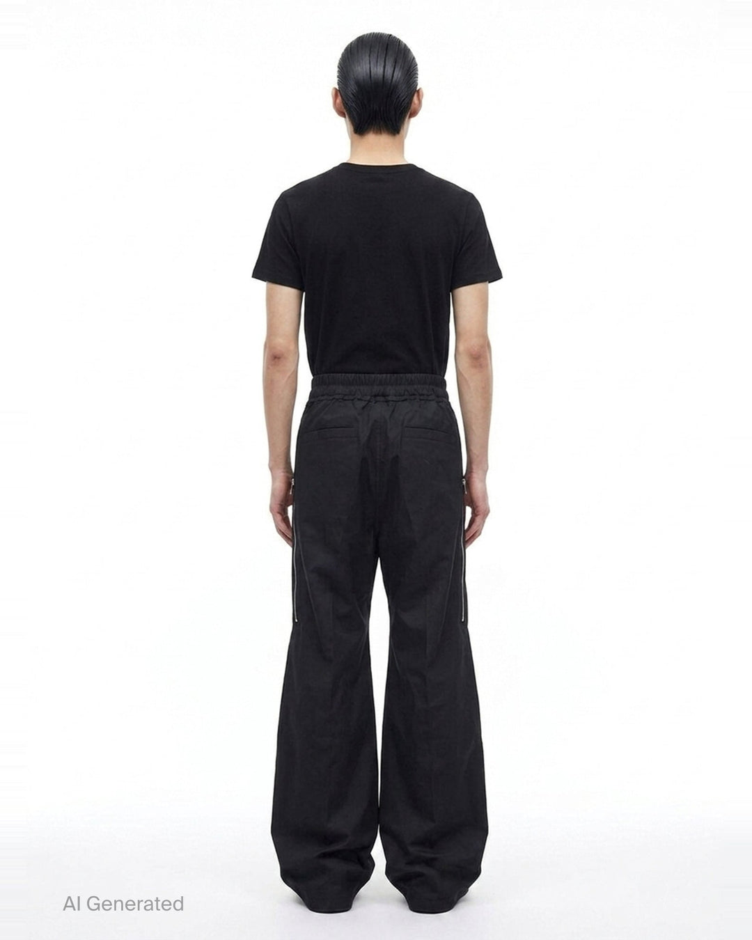 Haizer Belas Heavy Poplin Pants | Rick Owens | Club21 - back