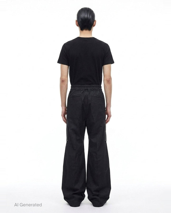 Haizer Belas Heavy Poplin Pants | Rick Owens | Club21 - back