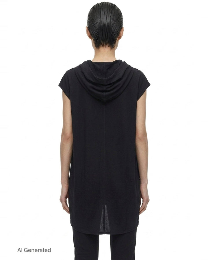 Heavy Cady Hoodie Dress | Rick Owens | Club21 - back