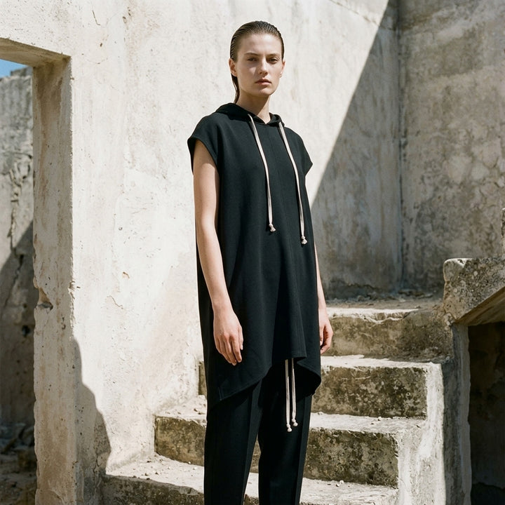 Heavy Cady Hoodie Dress | Rick Owens | Club21 - lifestyle