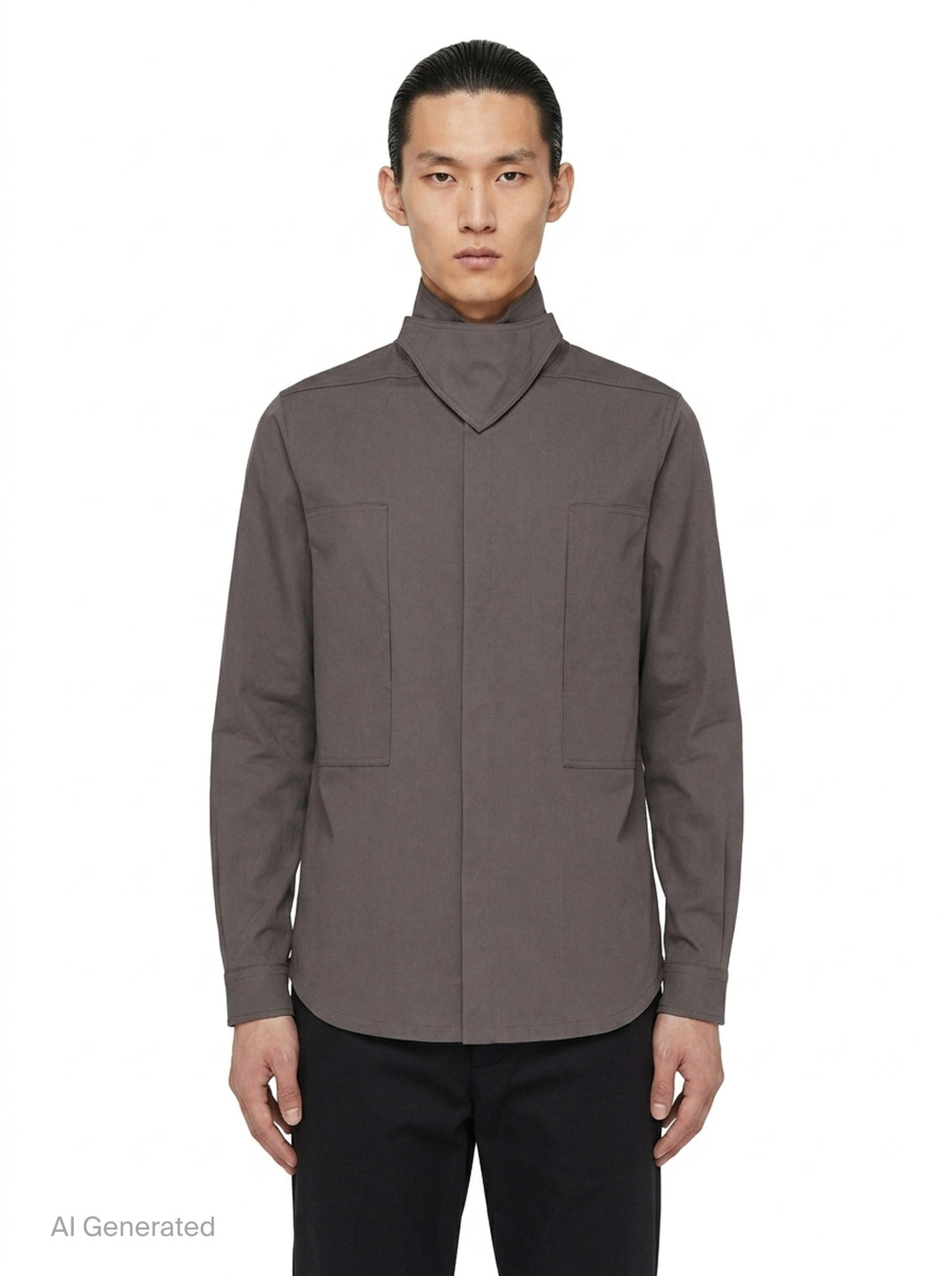 Heavy Poplin Outershirt | Rick Owens | Club21 - front