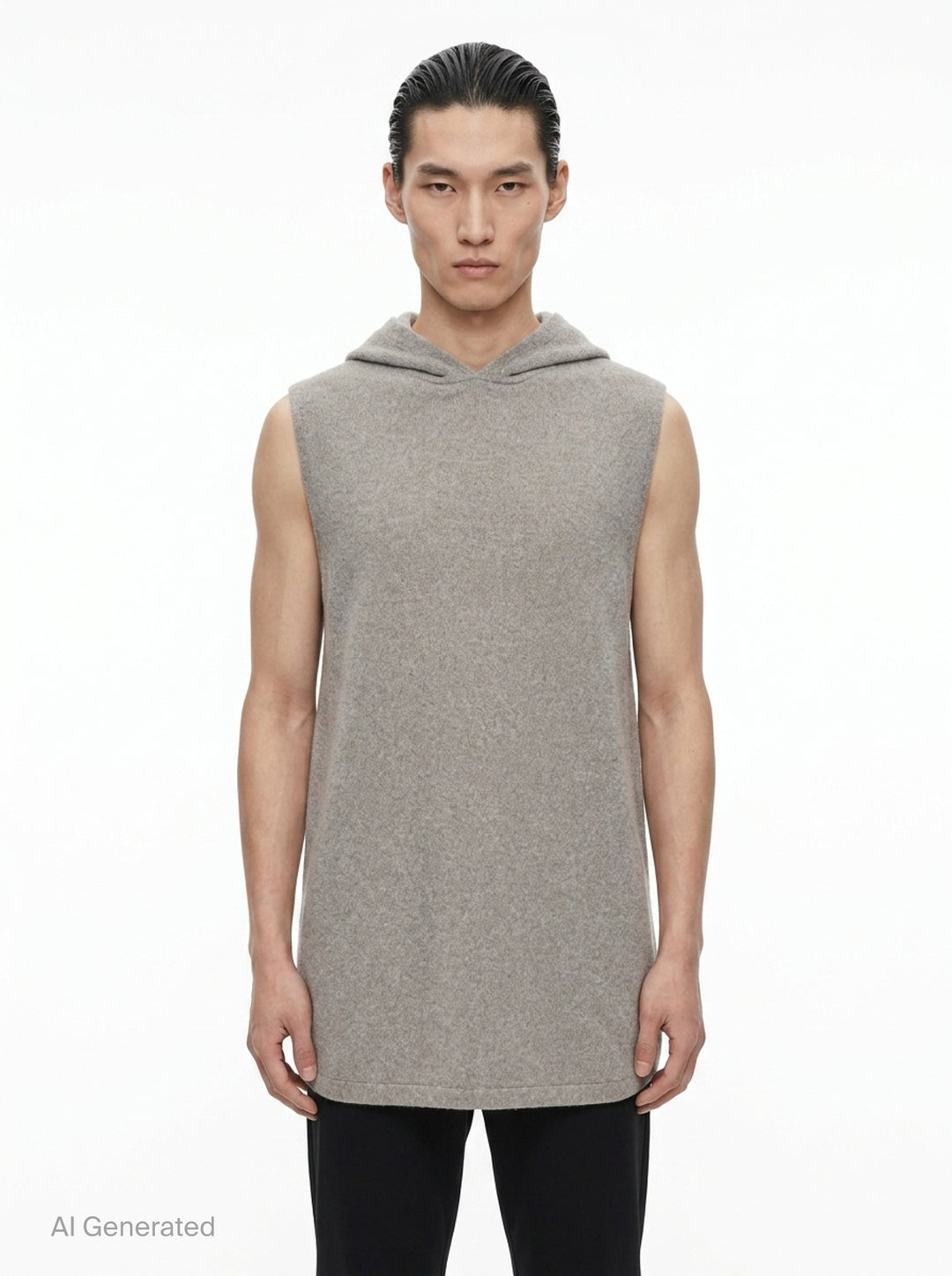Hooded Knit Tank | Rick Owens | Club21 - front