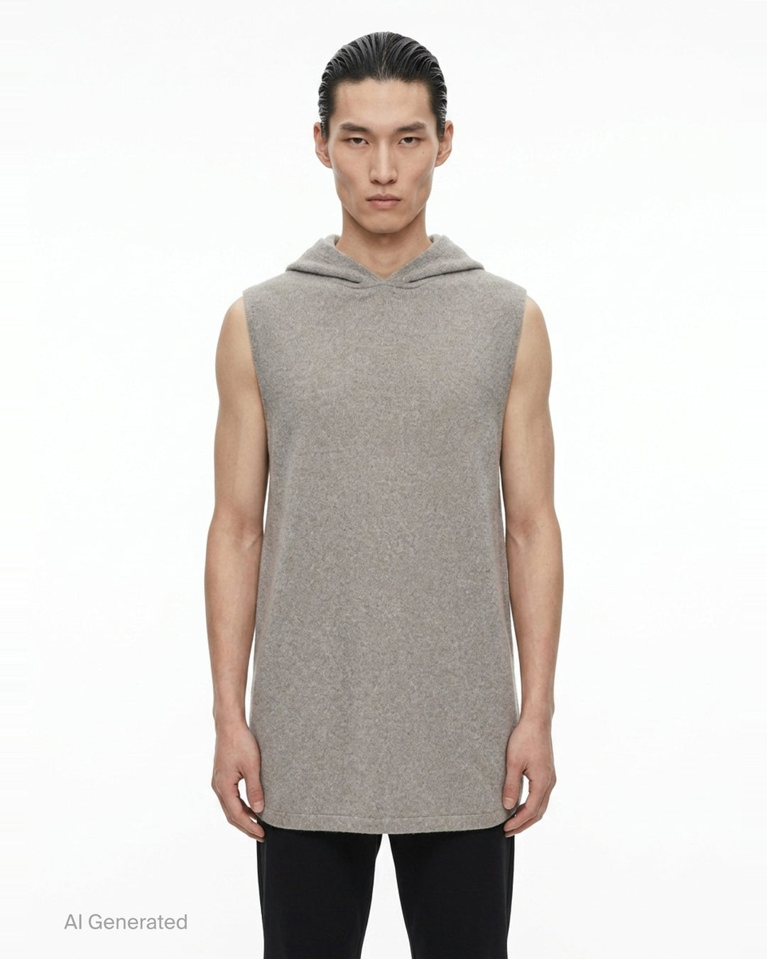 Hooded Knit Tank | Rick Owens | Club21 - front