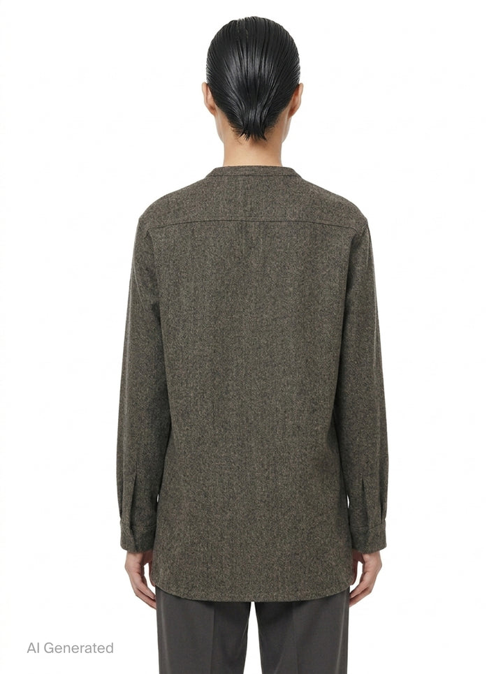 Larry Wrap Shirt | Rick Owens | Club21 - back
