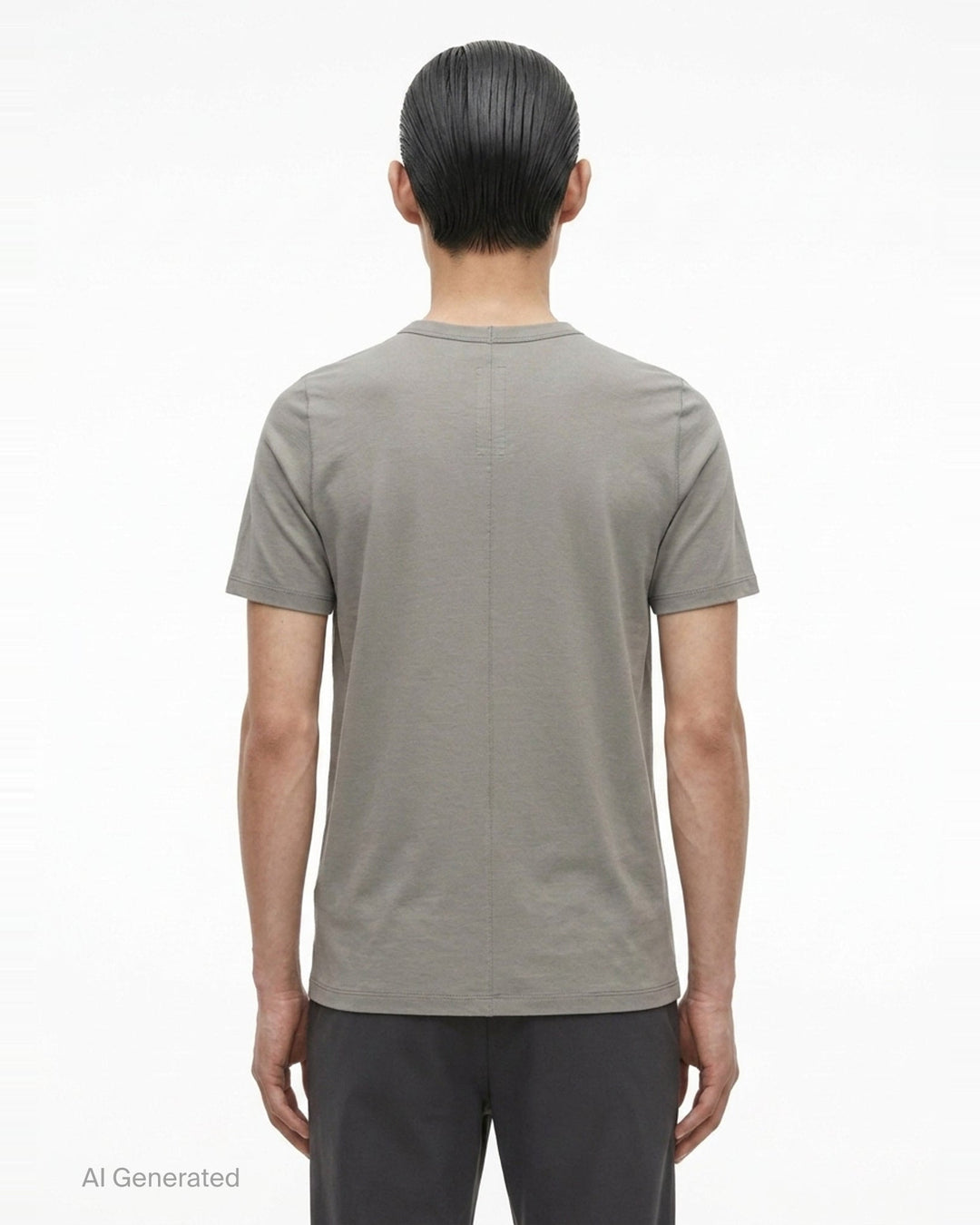 Level Classic Cotton Jersey Tee | Rick Owens | Club21 - back