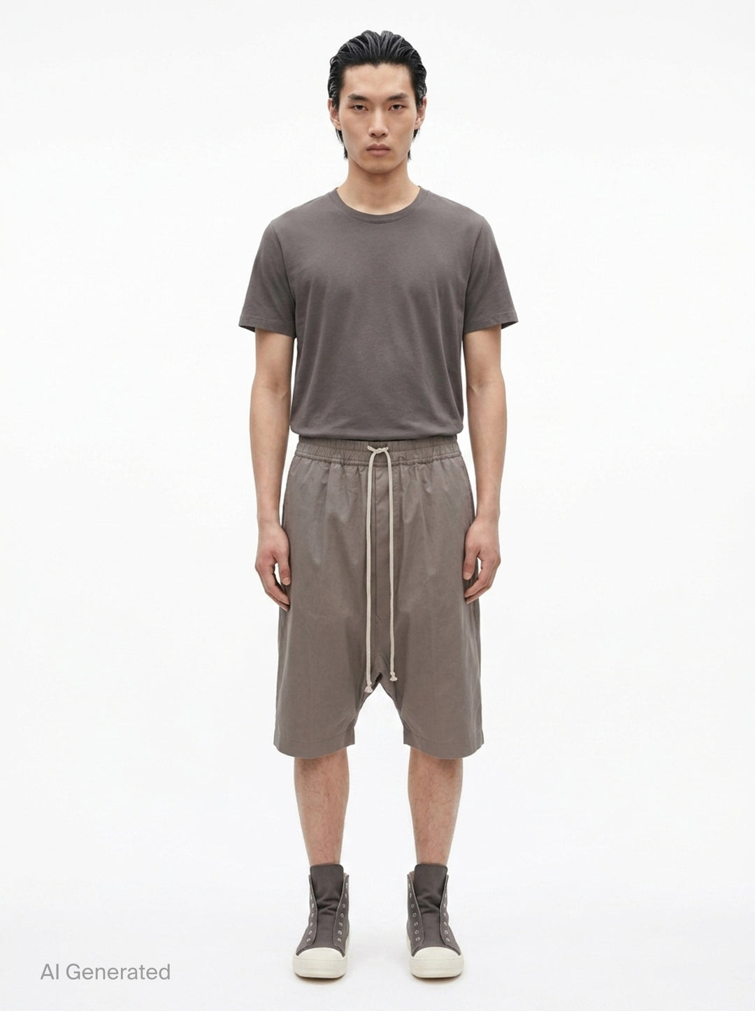 Pods Heavy Cady Shorts | Rick Owens | Club21 - front