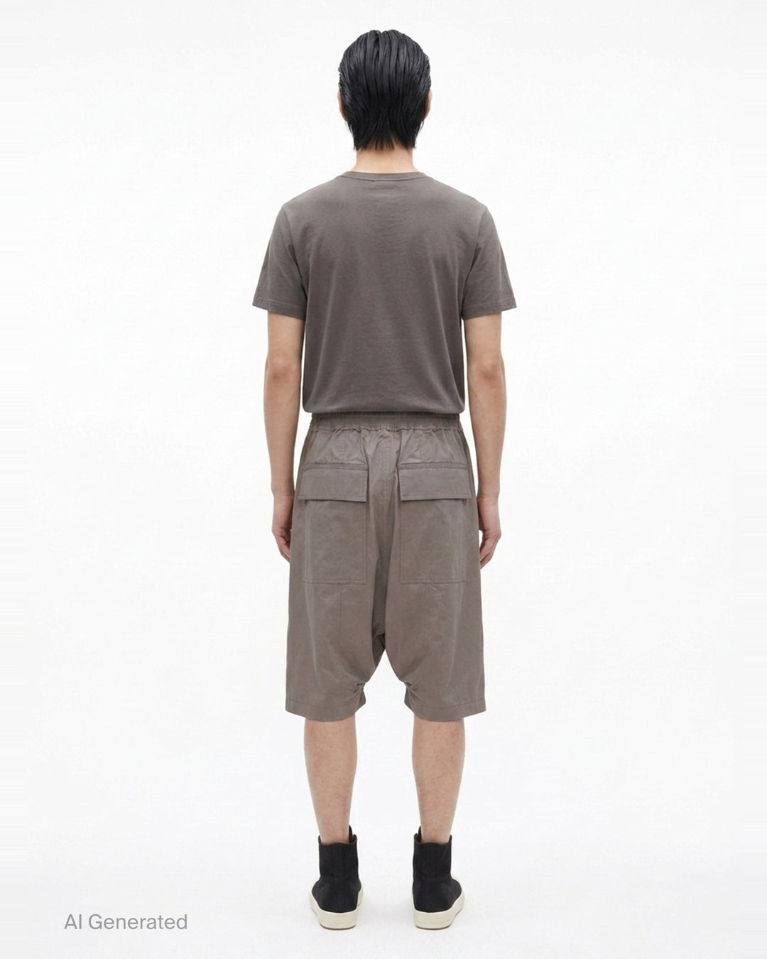 Pods Heavy Cady Shorts | Rick Owens | Club21 - back