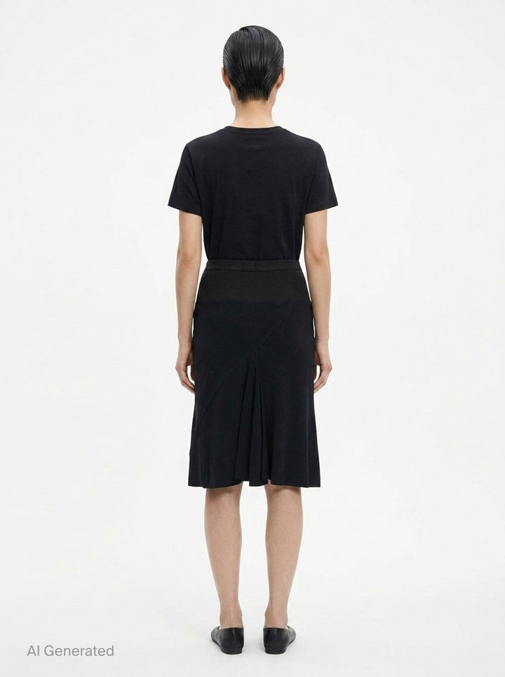 Short Bias Skirt | Rick Owens | Club21 - back