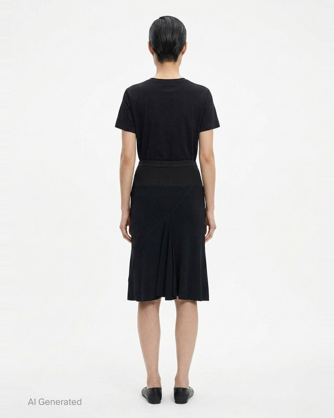 Short Bias Skirt | Rick Owens | Club21 - back