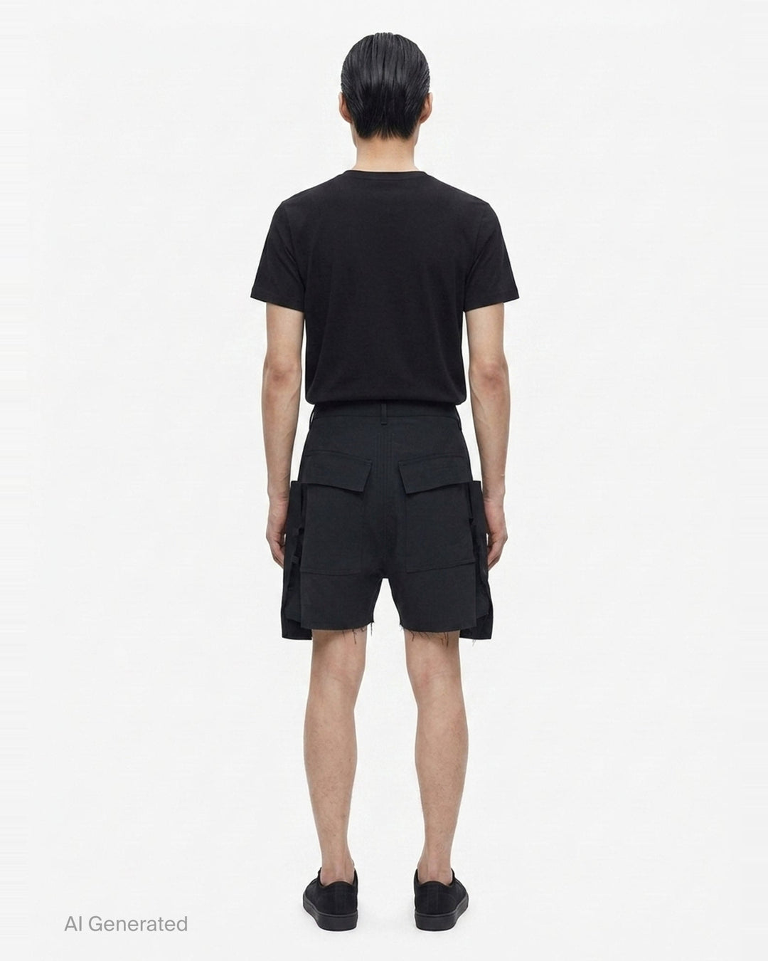 Stefan Cargo Twisted Shorts | Rick Owens | Club21 - back