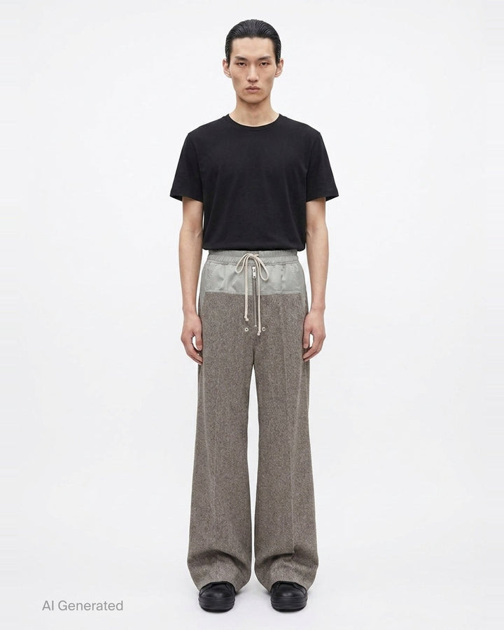 Wide Bela Wool Pants | Rick Owens | Club21 - front