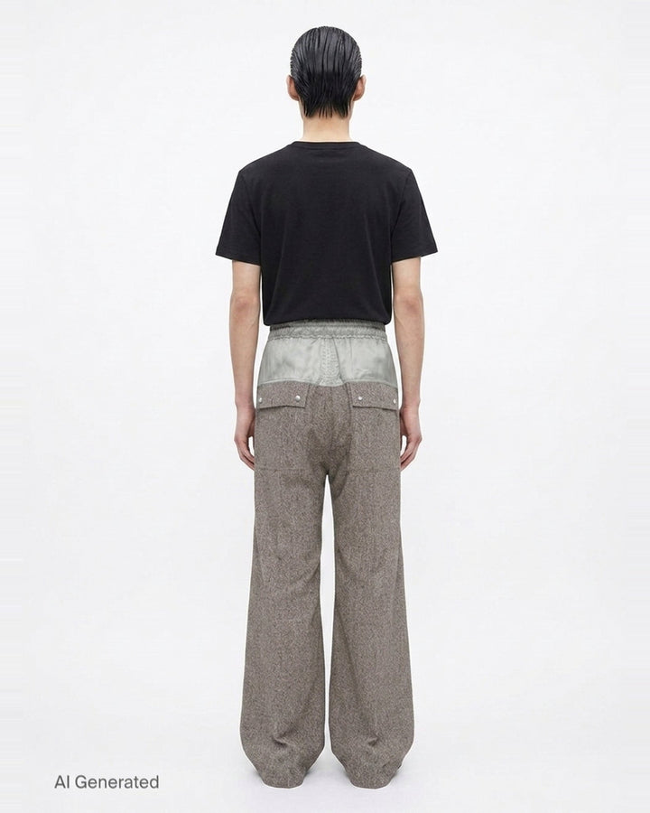 Wide Bela Wool Pants | Rick Owens | Club21 - back