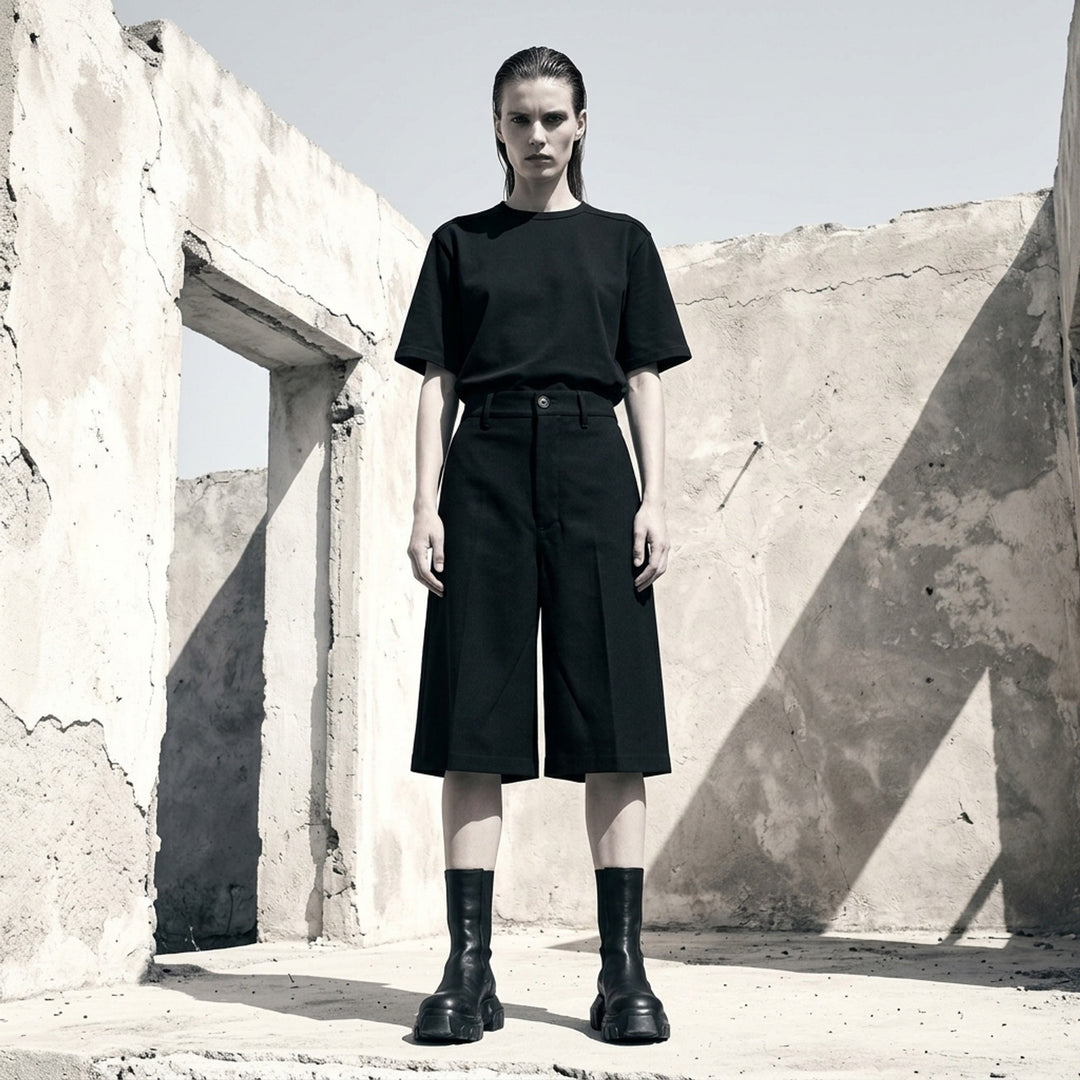 Work Twisted Wool Shorts | Rick Owens | Club21 - lifestyle