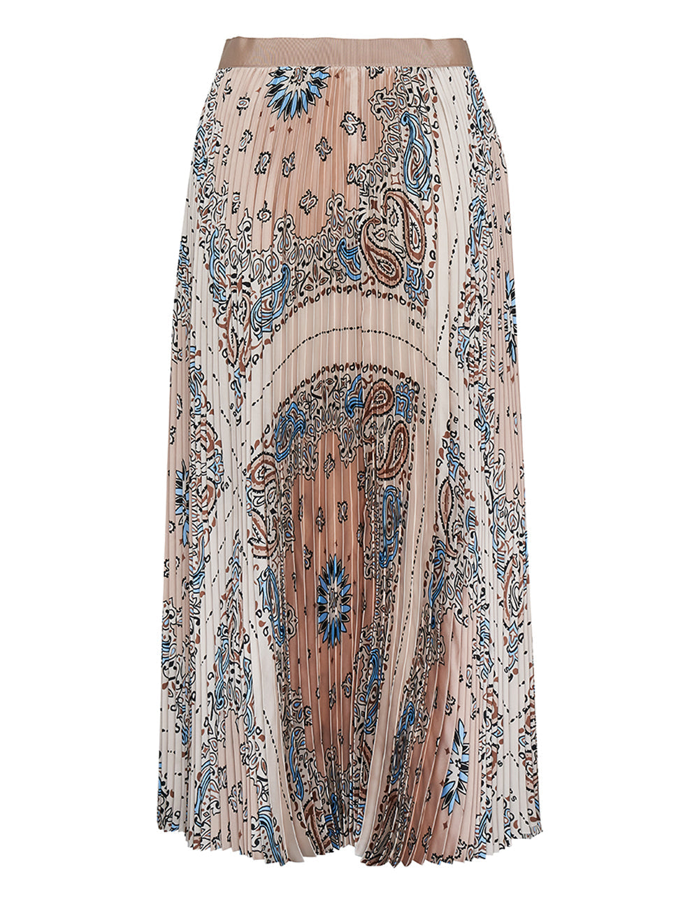 sacai Bandana Print Skirt Beige 2