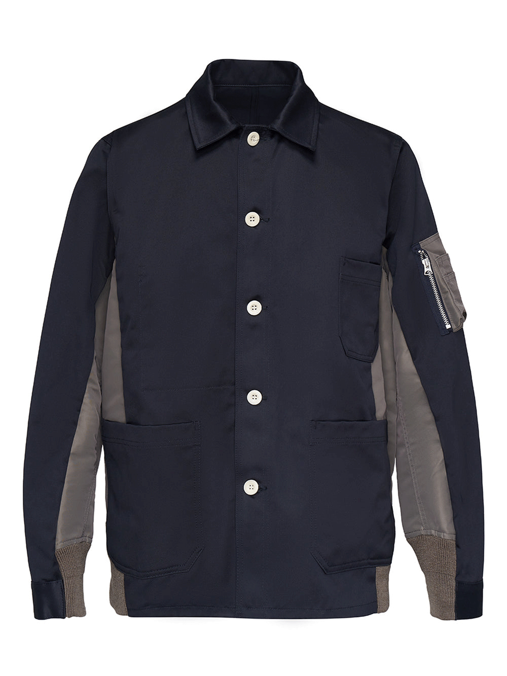 sacai-Cotton-Chino-X-Nylon-Twill-Blouson-Navy-1