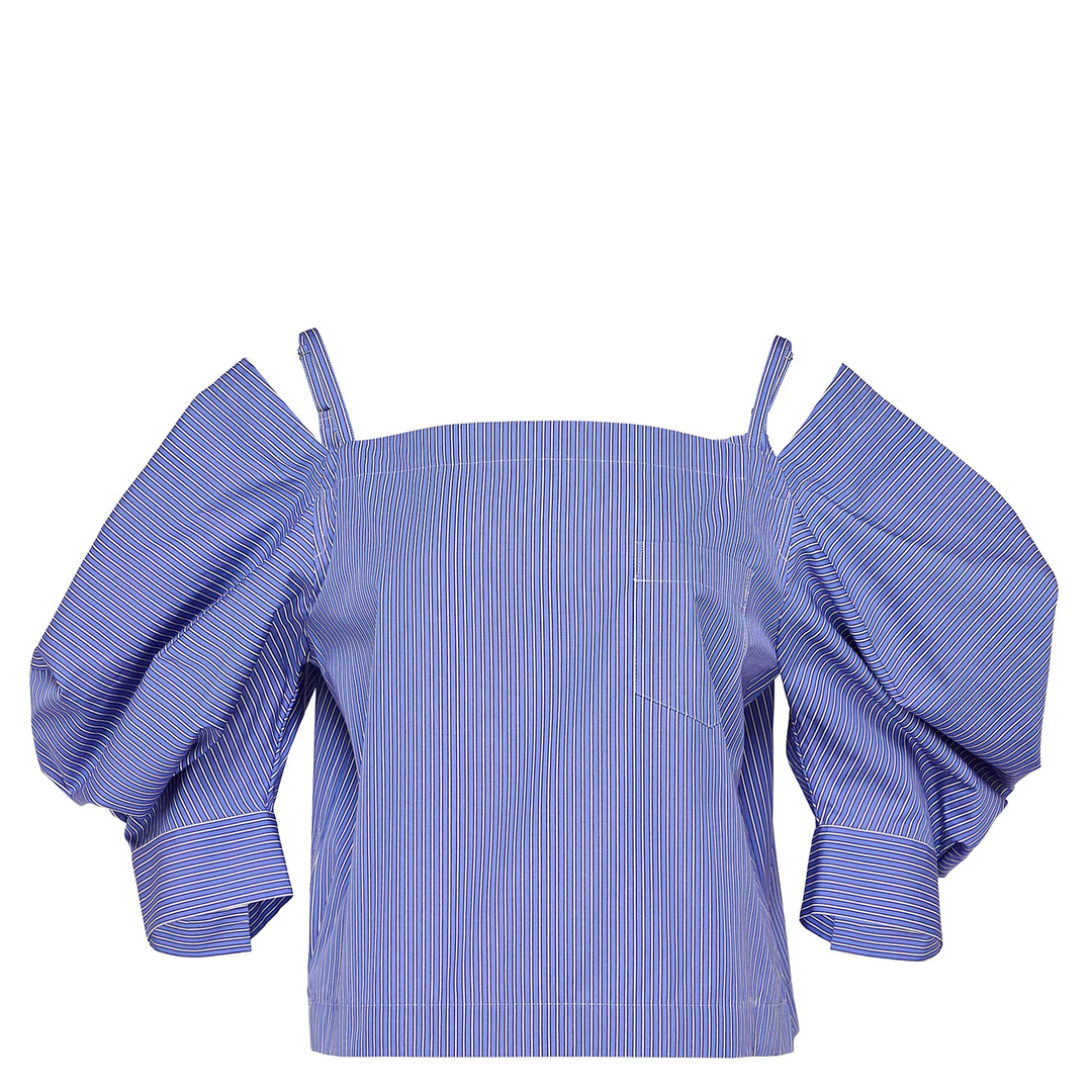 Cotton Poplin Pullover