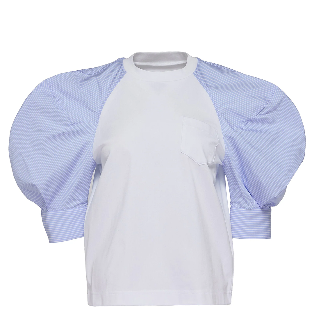 Cotton Poplin X Cotton Jersey