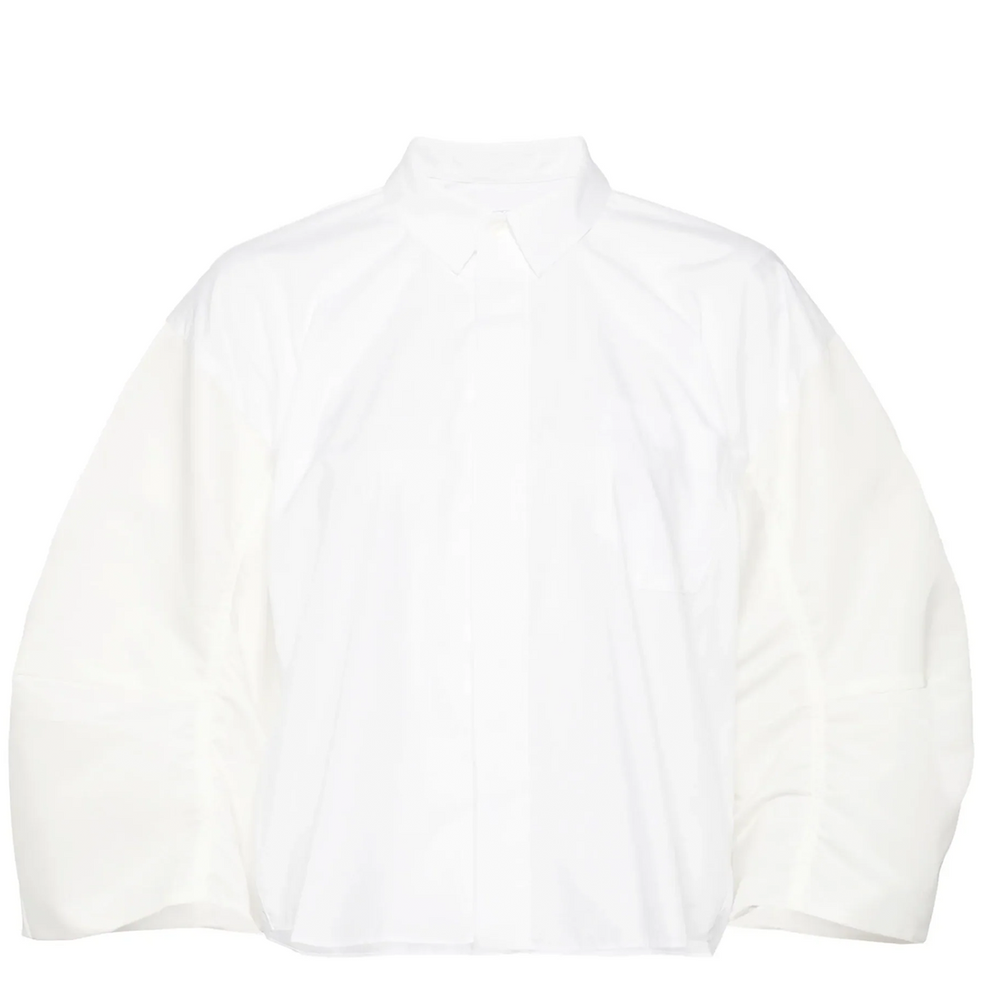 Cotton Poplin X Nylon Twill Shirt