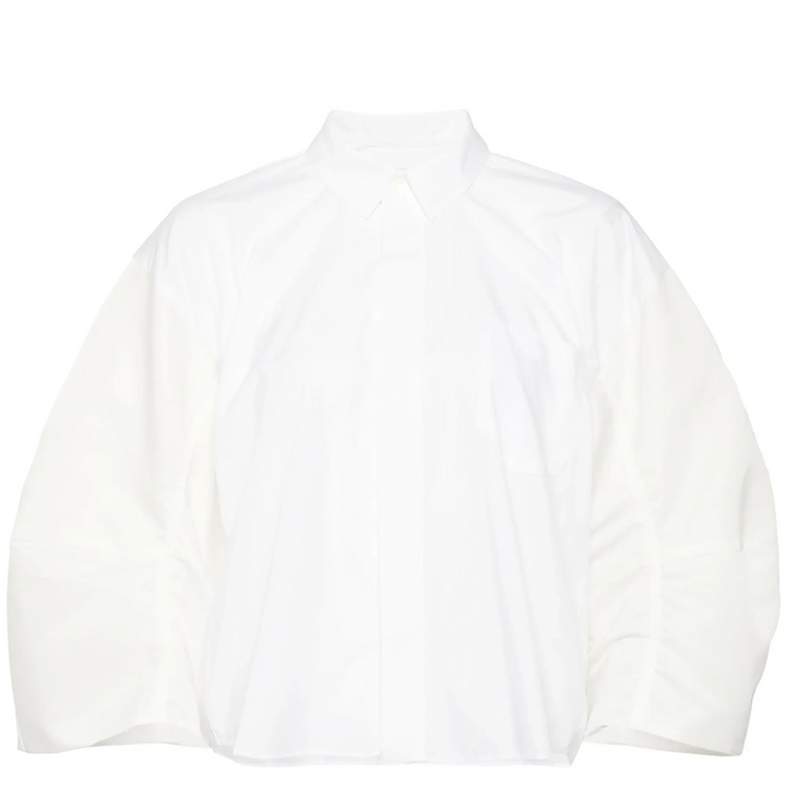 Cotton Poplin X Nylon Twill Shirt