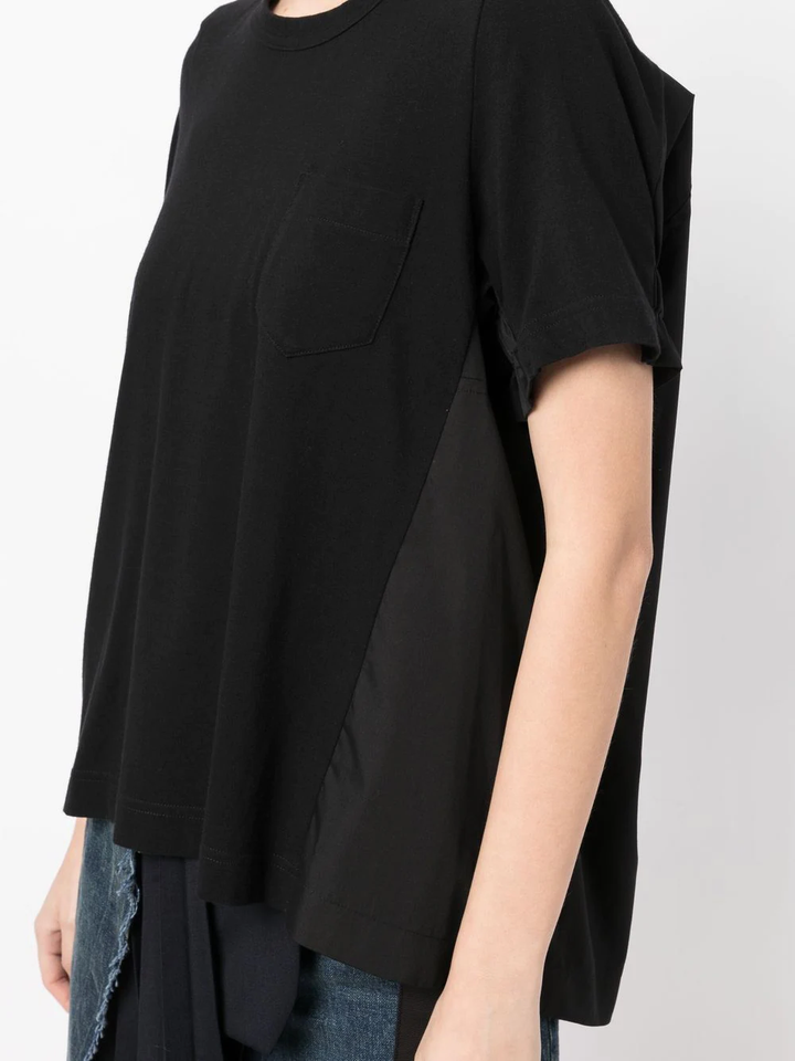 sacai-Cotton-T-Shirt-Black-5