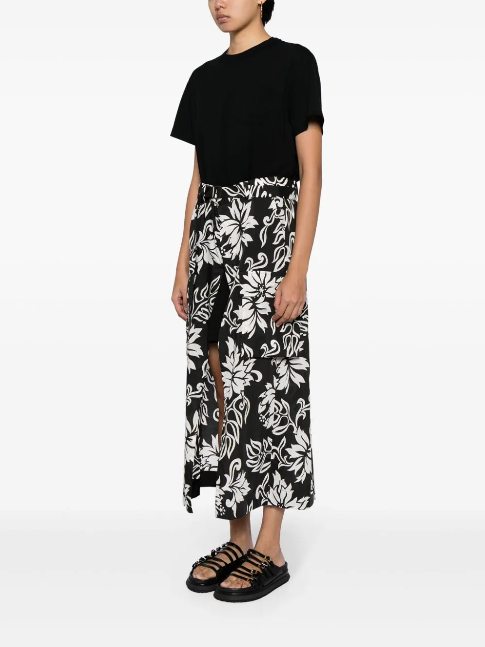 sacai-Floral-Print-Cotton-Jersey-Dress-Black-3