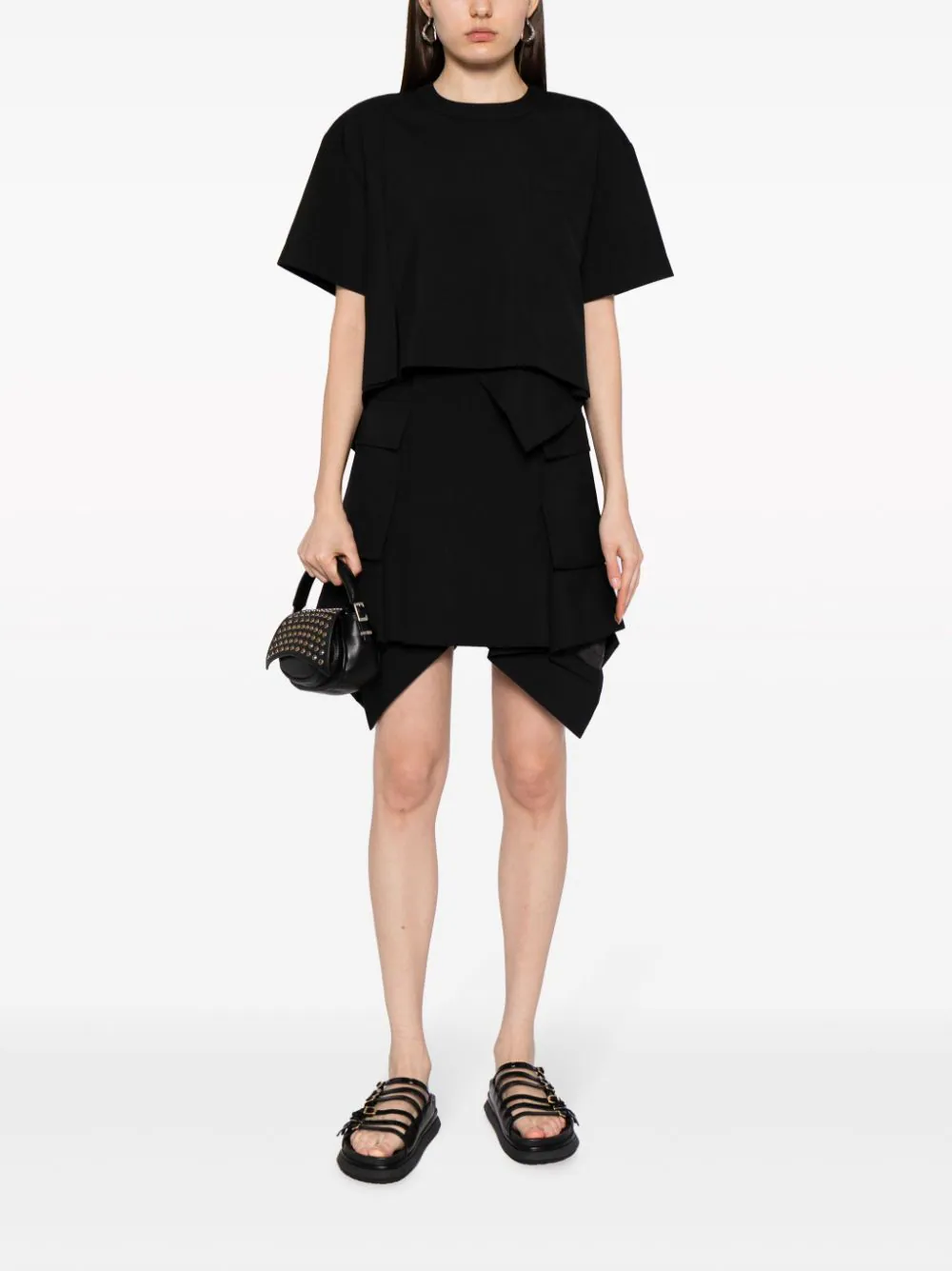 sacai-Suiting-Skirt-Black-2