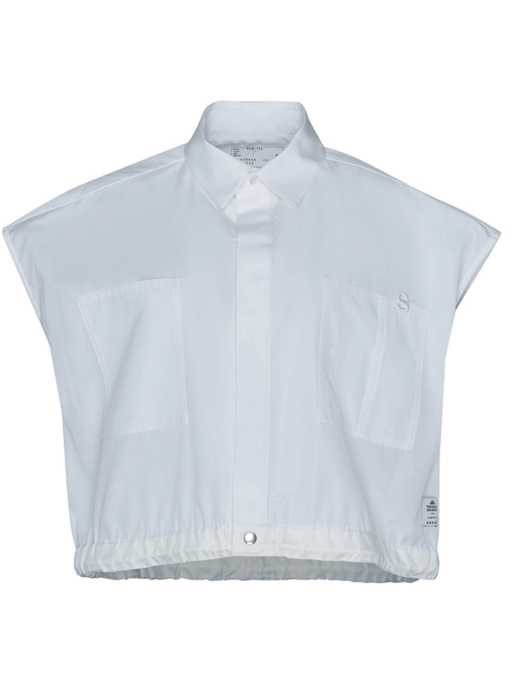 sacai-Thomas-Mason-Cotton-Poplin-Blouse-Off-White-1