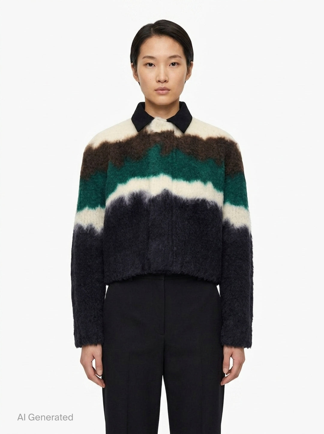 Chusen-Dyed Knit Cardigan | sacai | Club21 - front