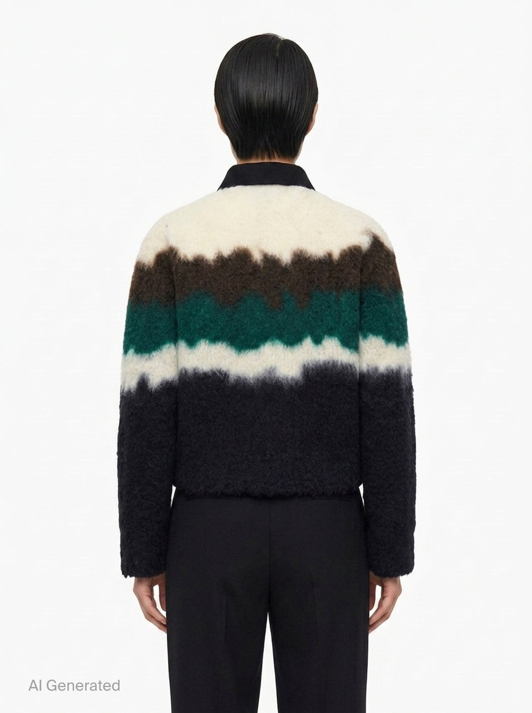 Chusen-Dyed Knit Cardigan | sacai | Club21 - back