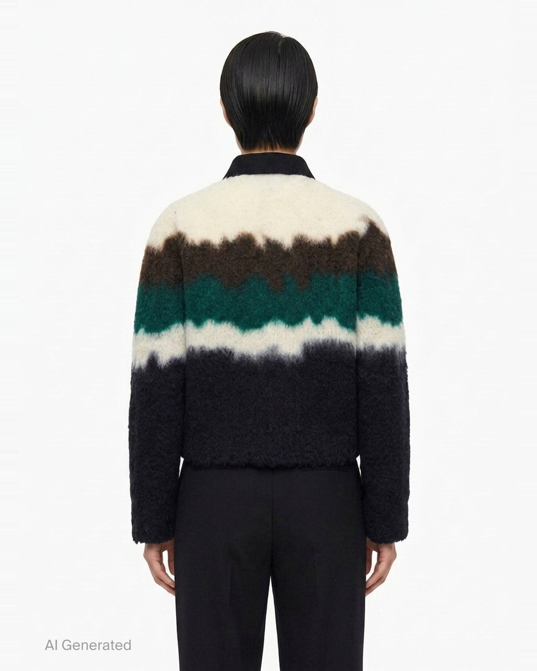 Chusen-Dyed Knit Cardigan | sacai | Club21 - back