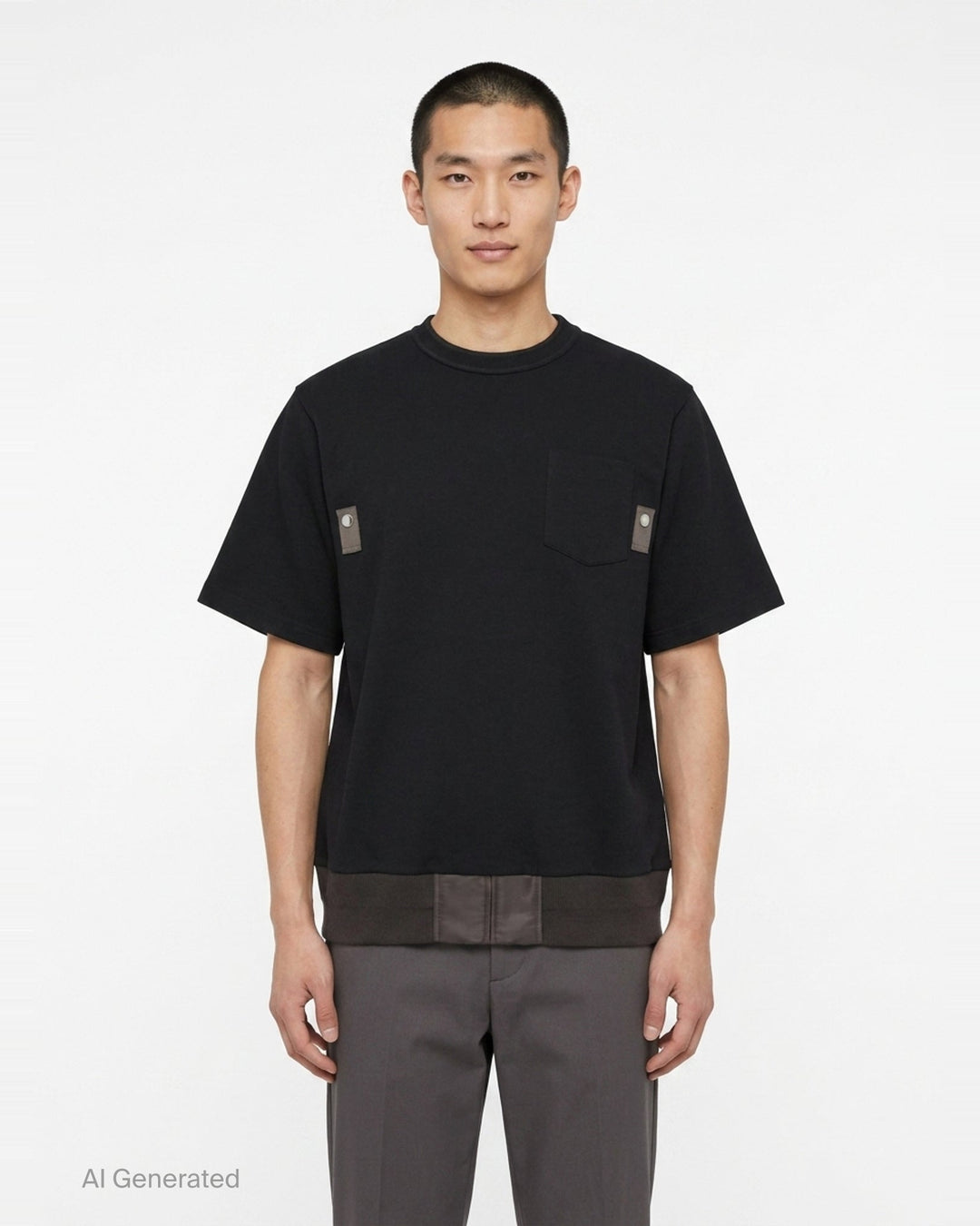 Cotton Jersey T-Shirt | sacai | Club21 - front