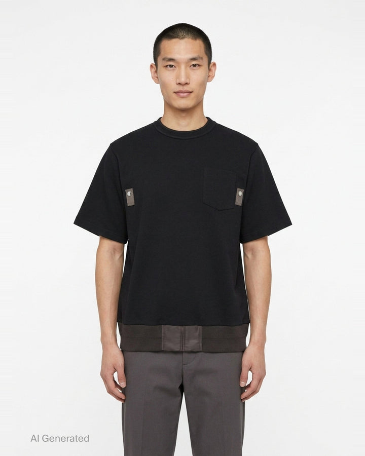 Cotton Jersey T-Shirt | sacai | Club21 - front