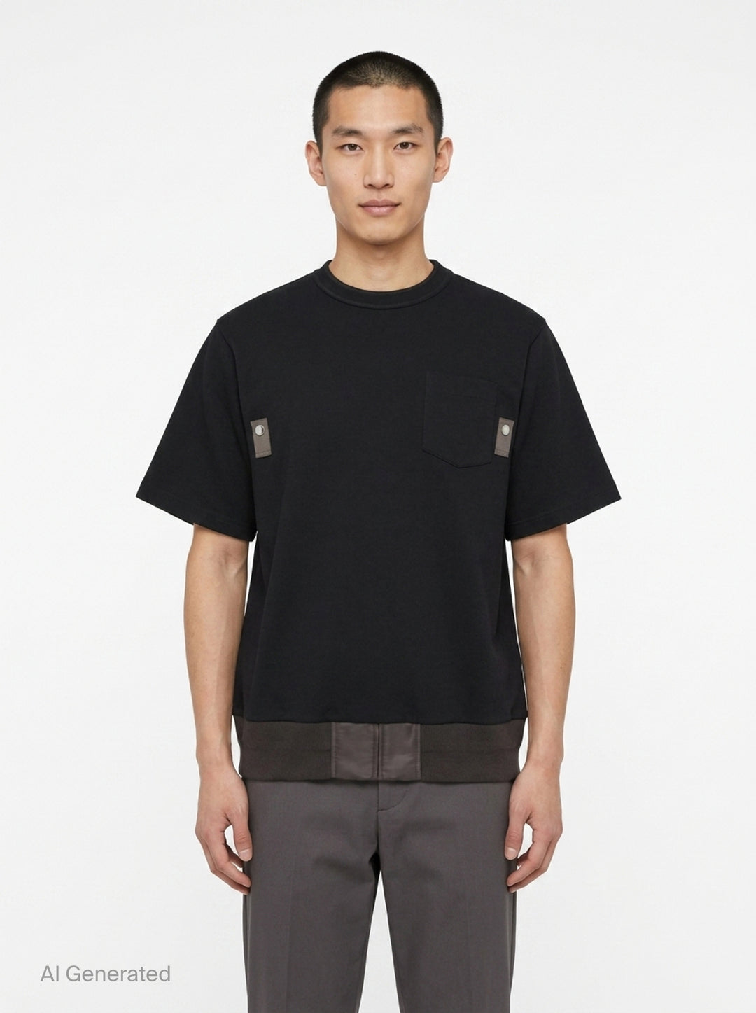 Cotton Jersey T-Shirt | sacai | Club21 - front