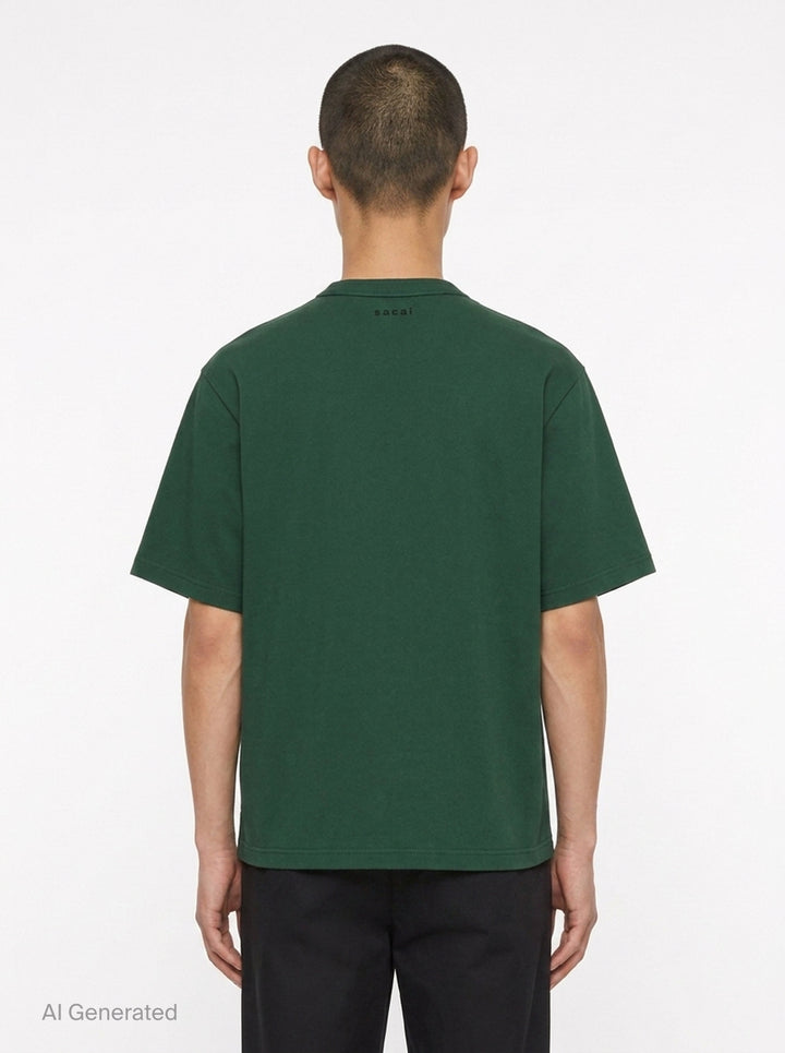 Cotton Jersey T-Shirt | sacai | Club21 - back