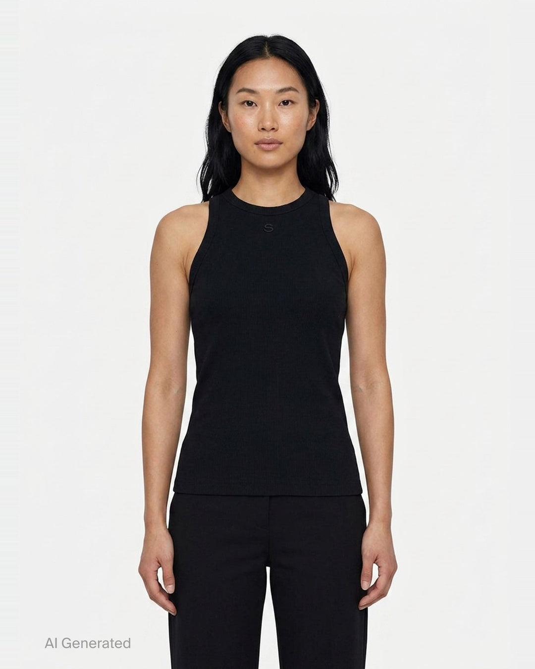 Cotton Jersey Tank Top | sacai | Club21 - front