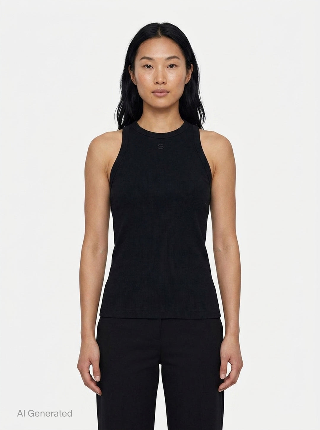 Cotton Jersey Tank Top | sacai | Club21 - front