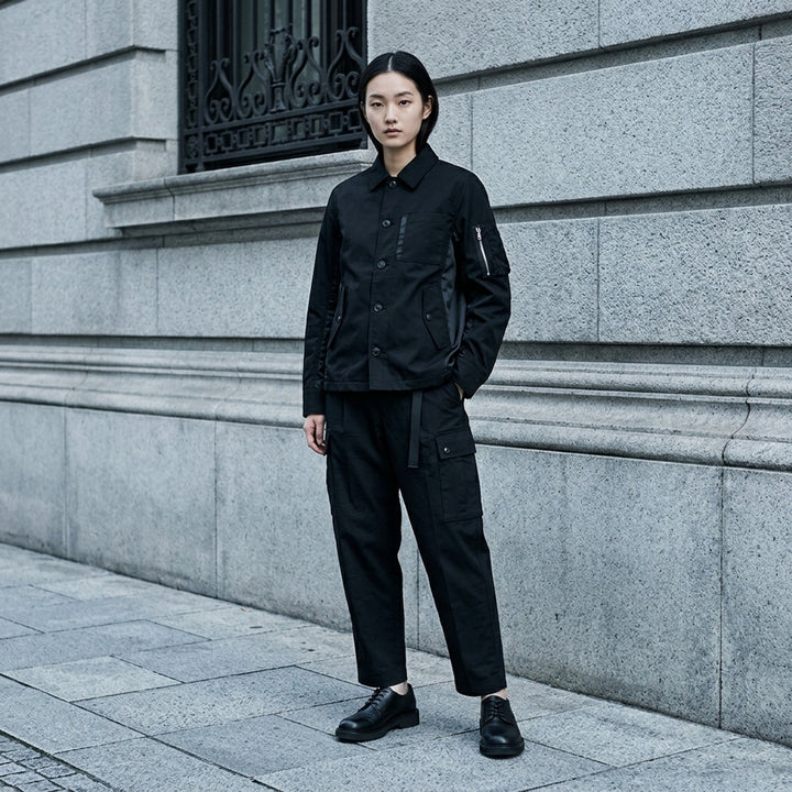 Cotton Nylon Oxford Jacket | sacai | Club21 - lifestyle