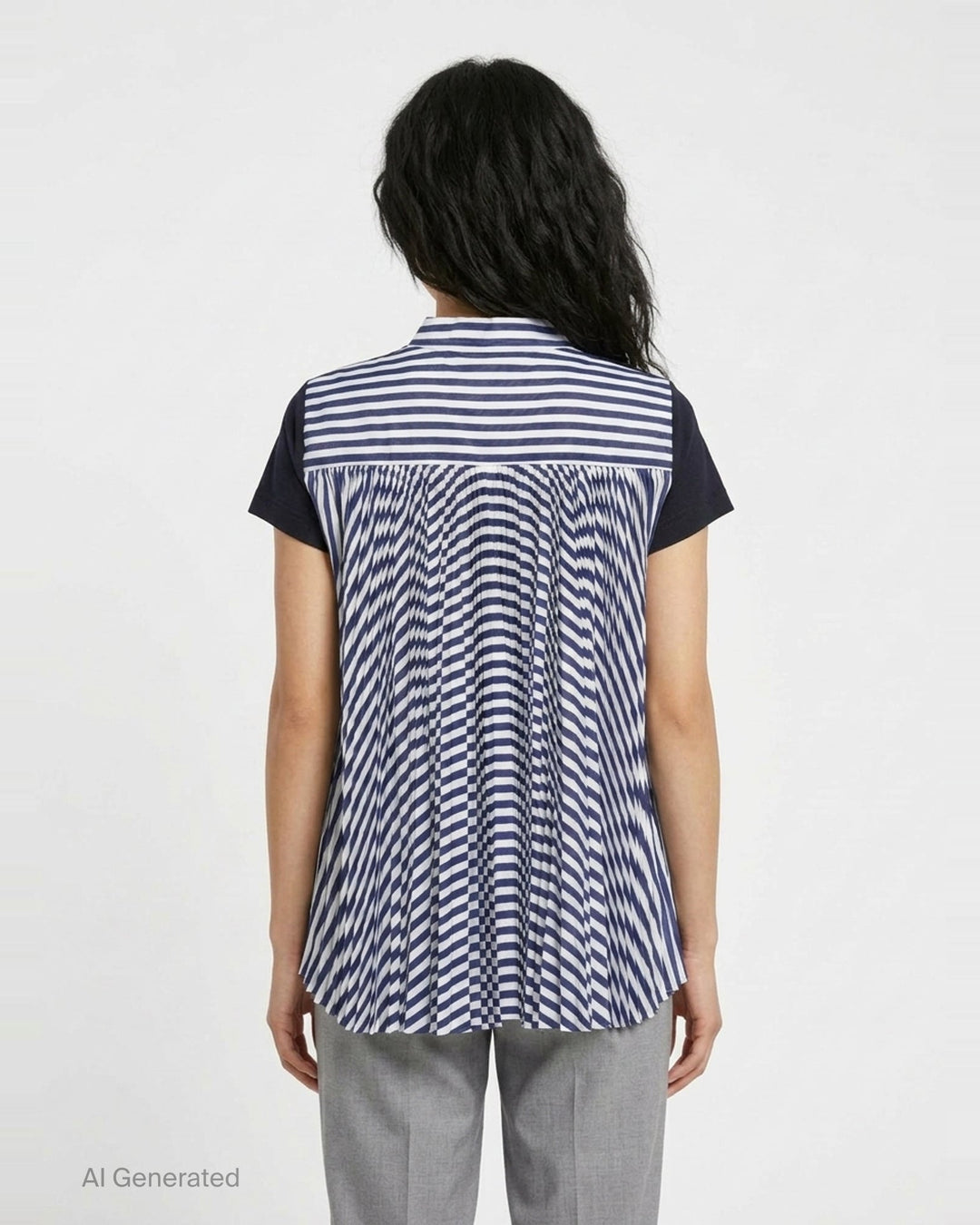 Cotton Poplin Jersey Tee | sacai | Club21 - back