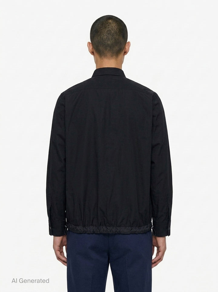Cotton Poplin Shirt | sacai | Club21 - back