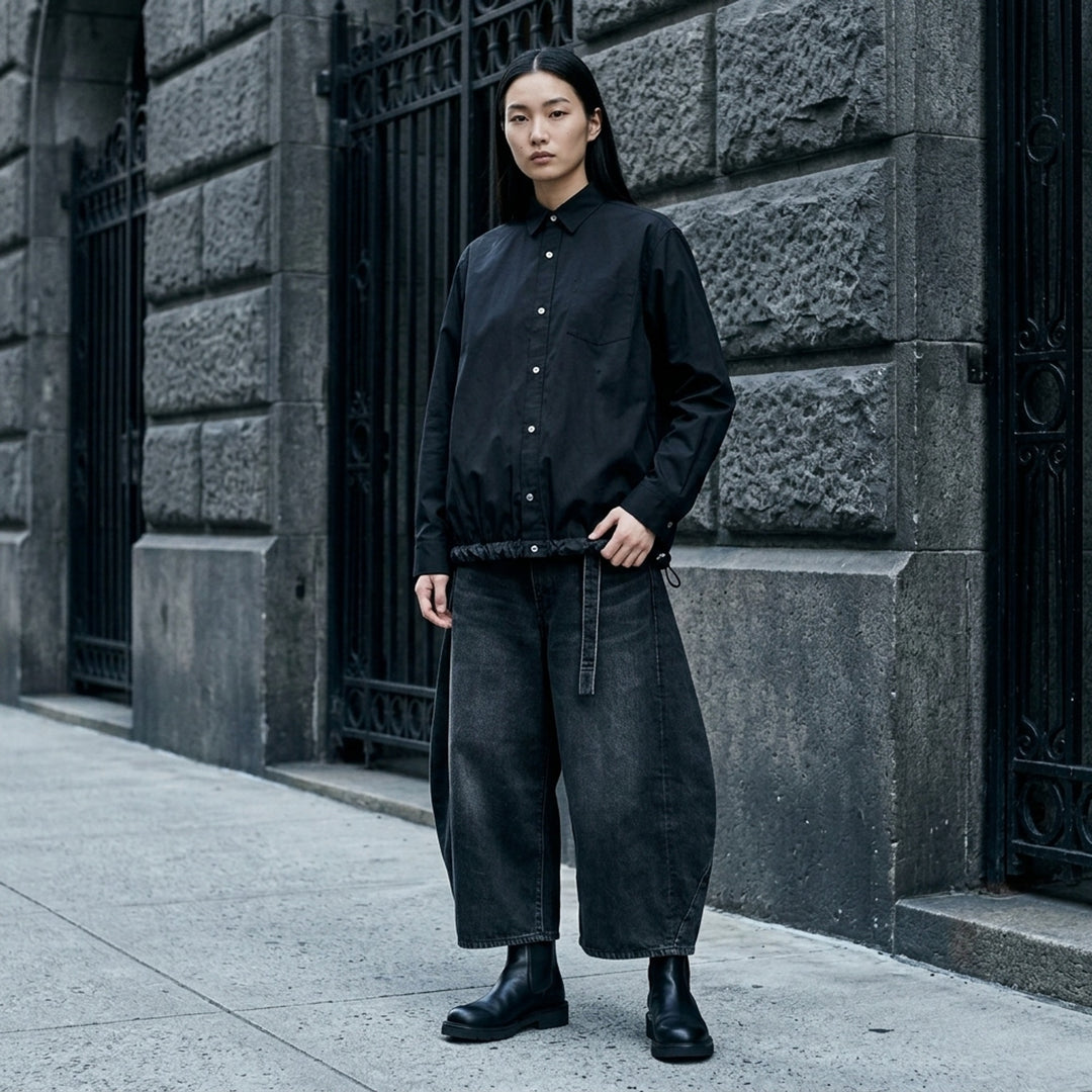 Cotton Poplin Shirt | sacai | Club21 - lifestyle