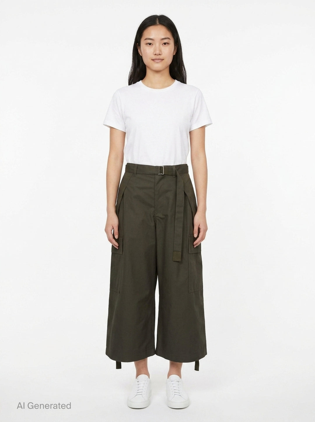 Cotton Weather Cargo Shorts | sacai | Club21 - front