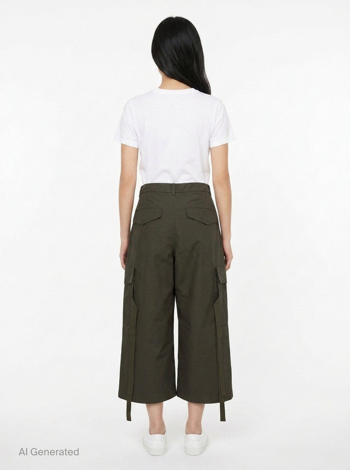 Cotton Weather Cargo Shorts | sacai | Club21 - back