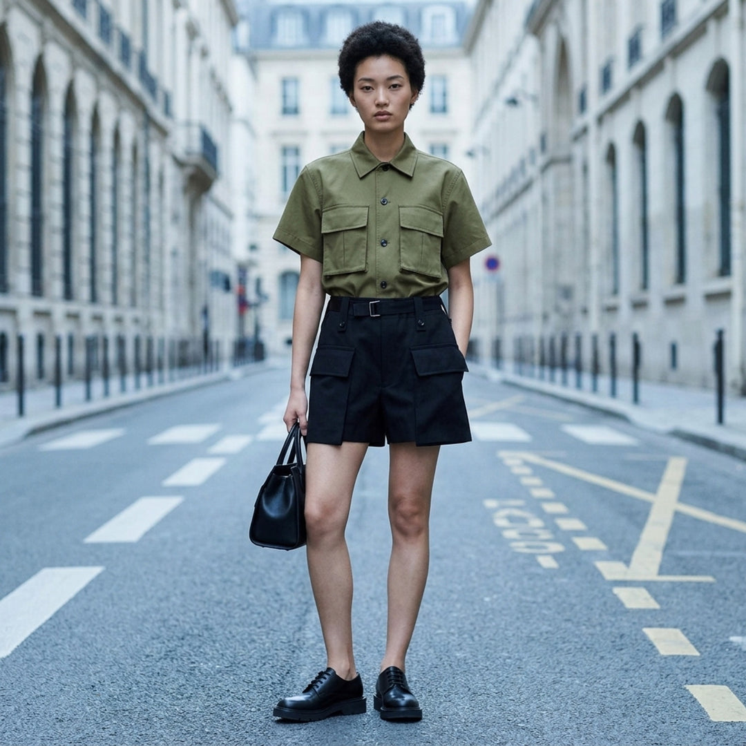 Cotton Weather Short Sleeve Shirt | sacai | Club21 - lifestyle