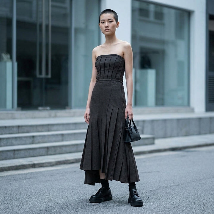 Glen Check Pleated Skirt | sacai | Club21 - lifestyle