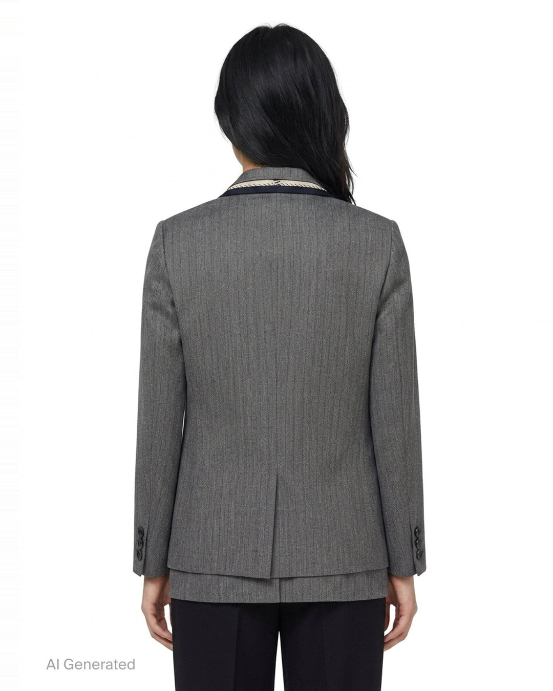Herringbone Suiting Jacket | sacai | Club21 - back