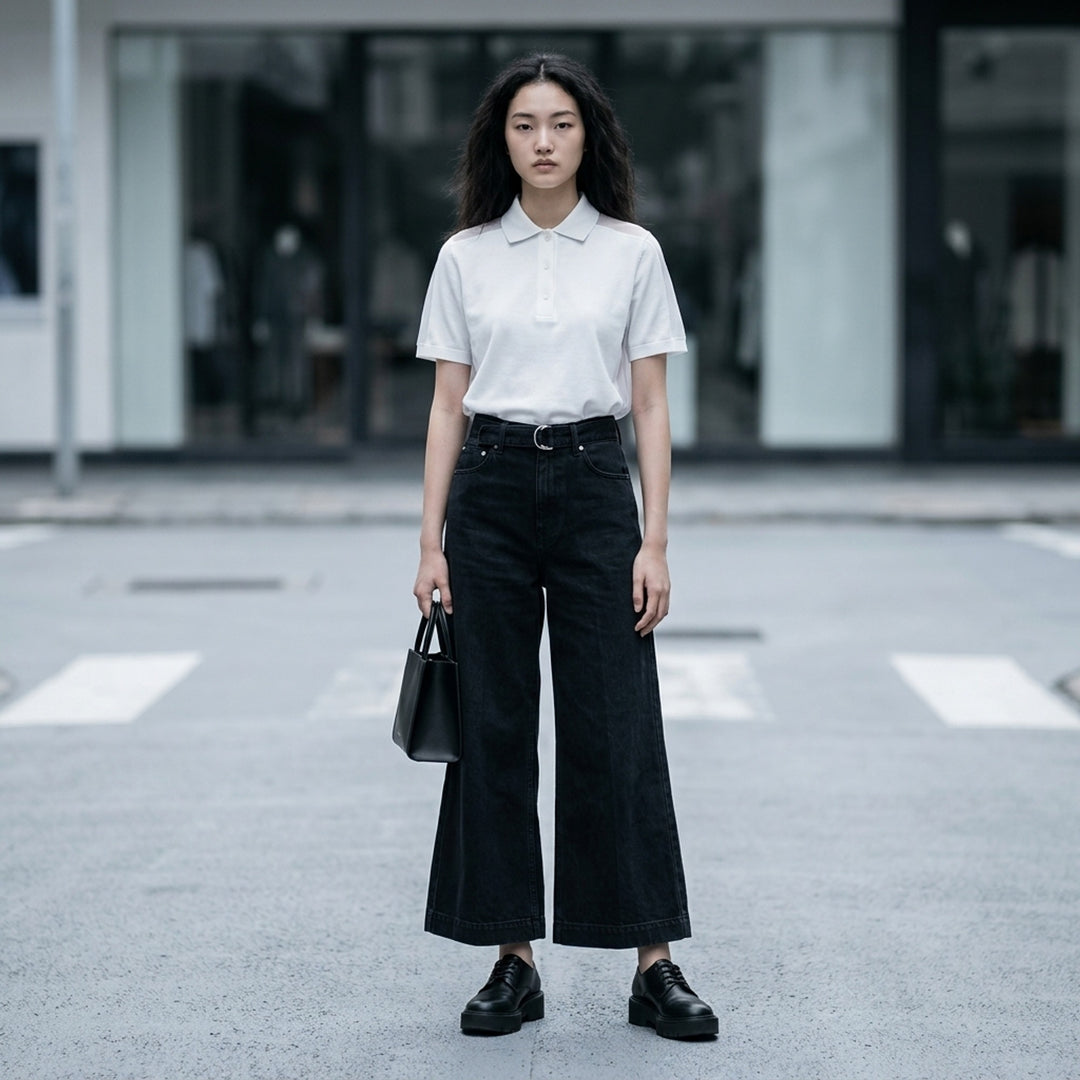 Poplin Polo Shirt | sacai | Club21 - lifestyle