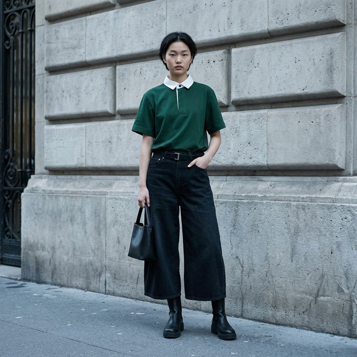 Poplin Polo Shirt | sacai | Club21 - lifestyle