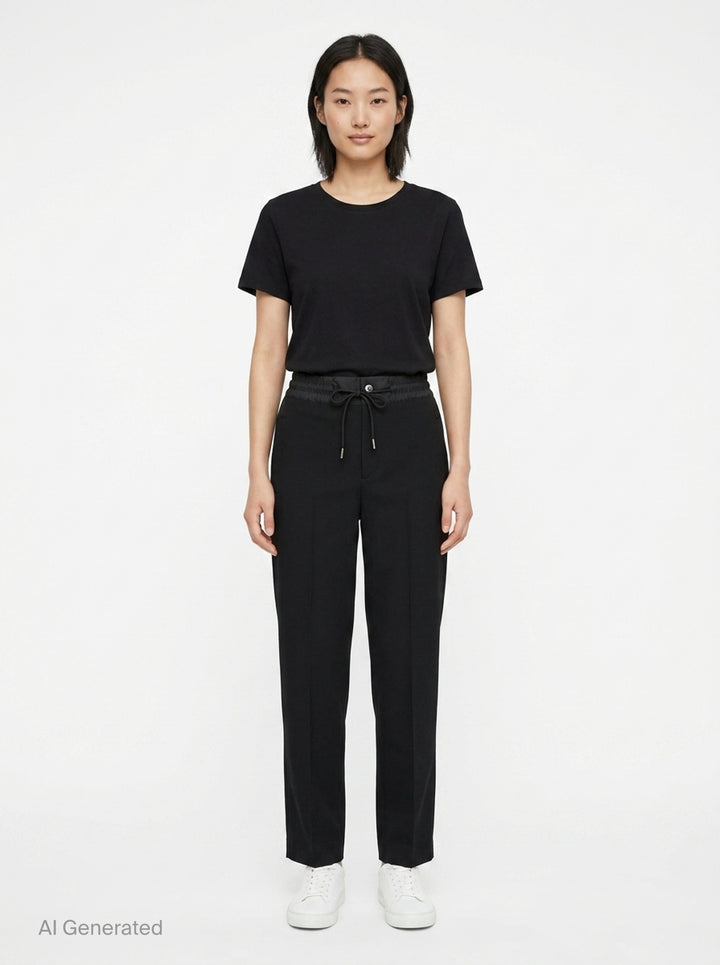 Matelassé Twill Pants | sacai | Club21 - front