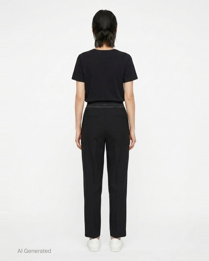 Matelassé Twill Pants | sacai | Club21 - back